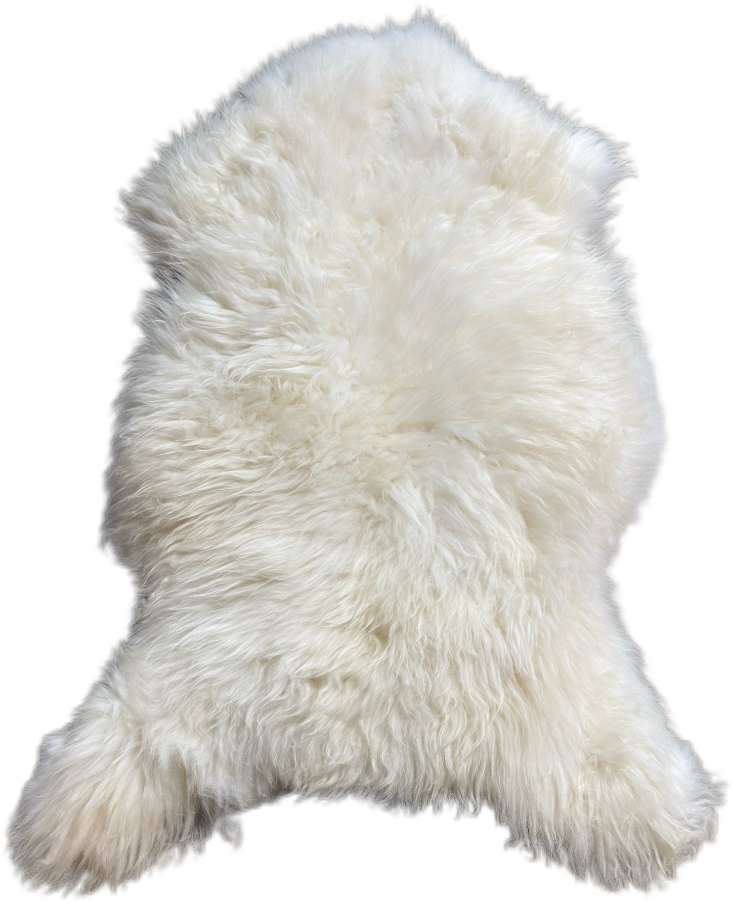 Icelandic White Sheepskin Rug