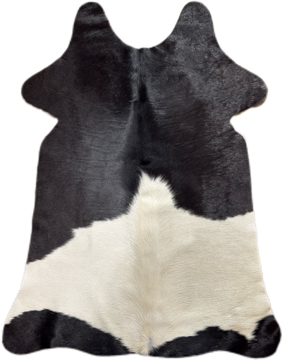 Black and White Mini Cowhide Rug