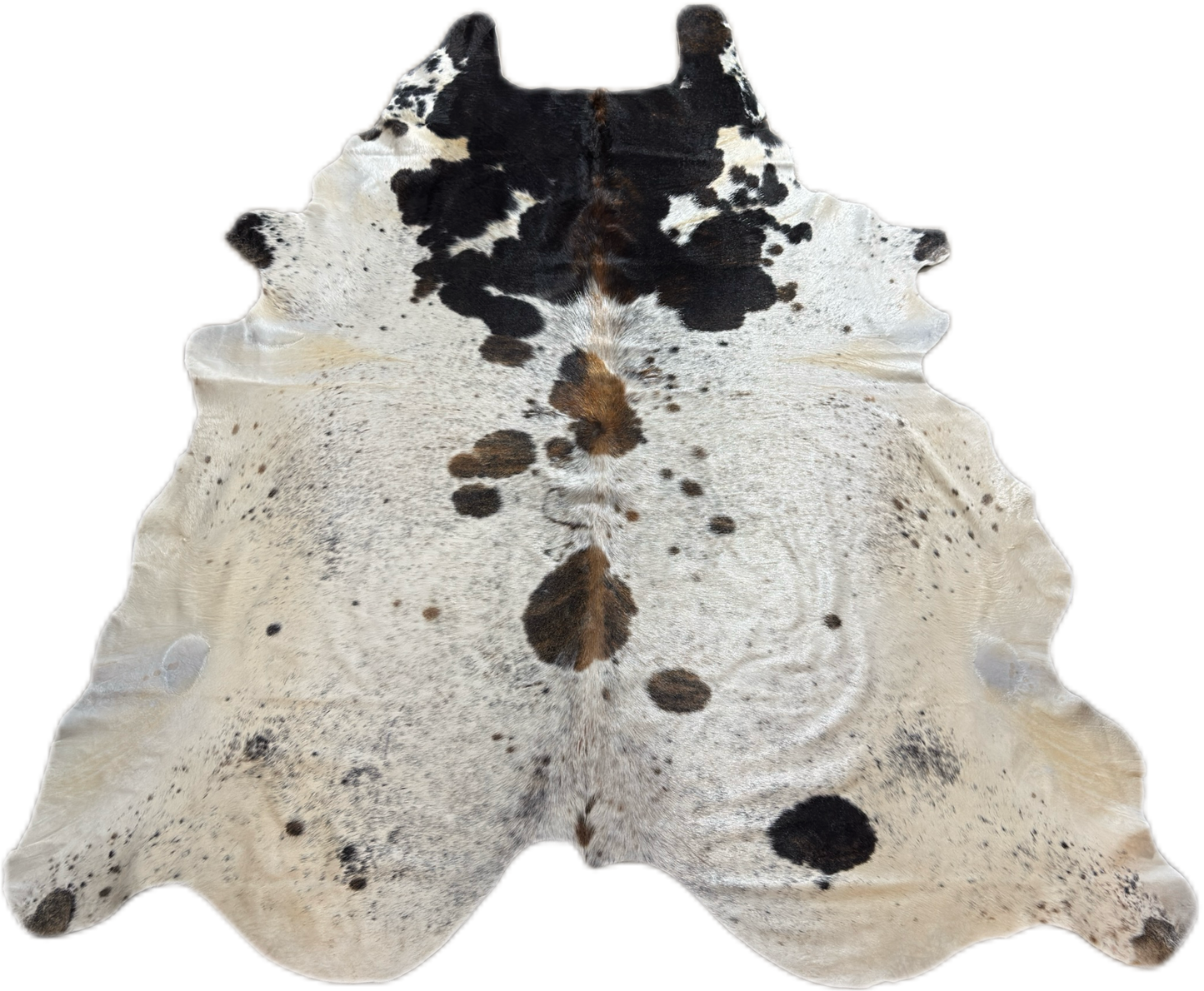 Tricolor Exotic Cowhide Rug