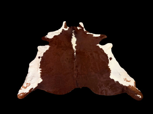 Red and White Cowhide