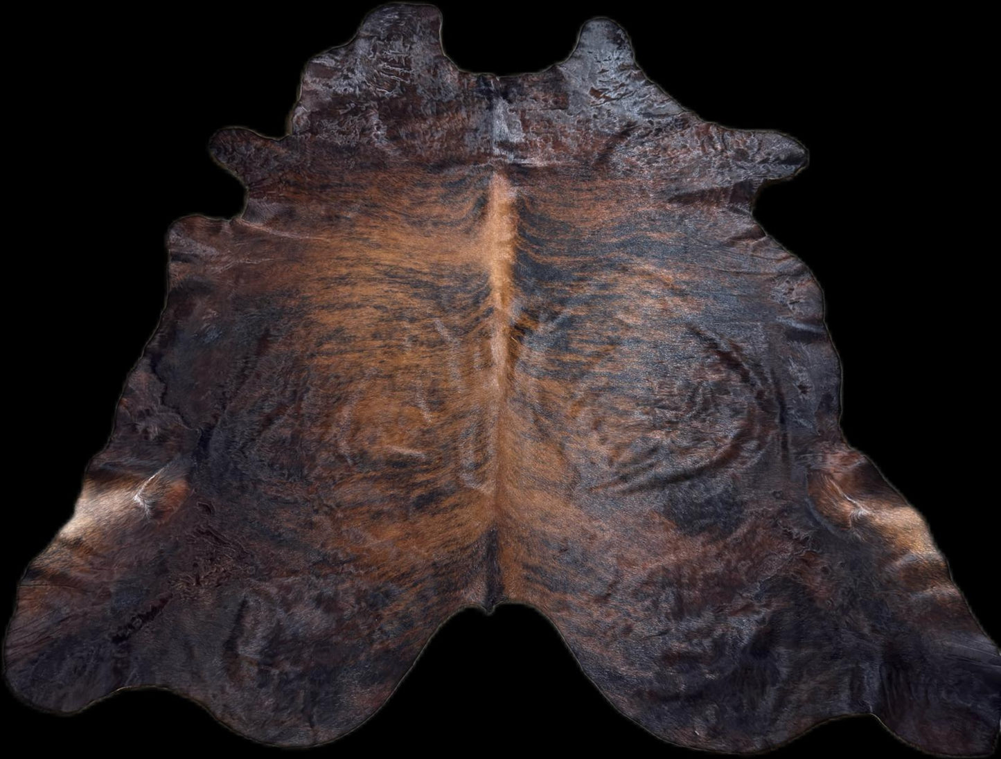 Brindle Rental Cowhide Rug