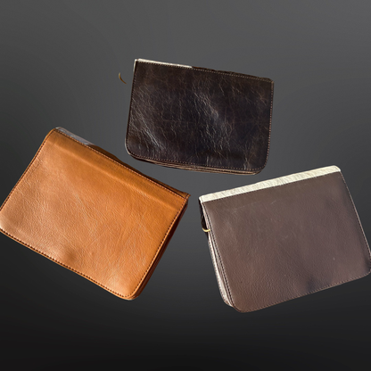 Cowhide Leather Keep It Simple II Crossbody Purse