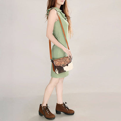 ADBG1225 Crossbody Genuine Western Leather Women Bag Eleanor