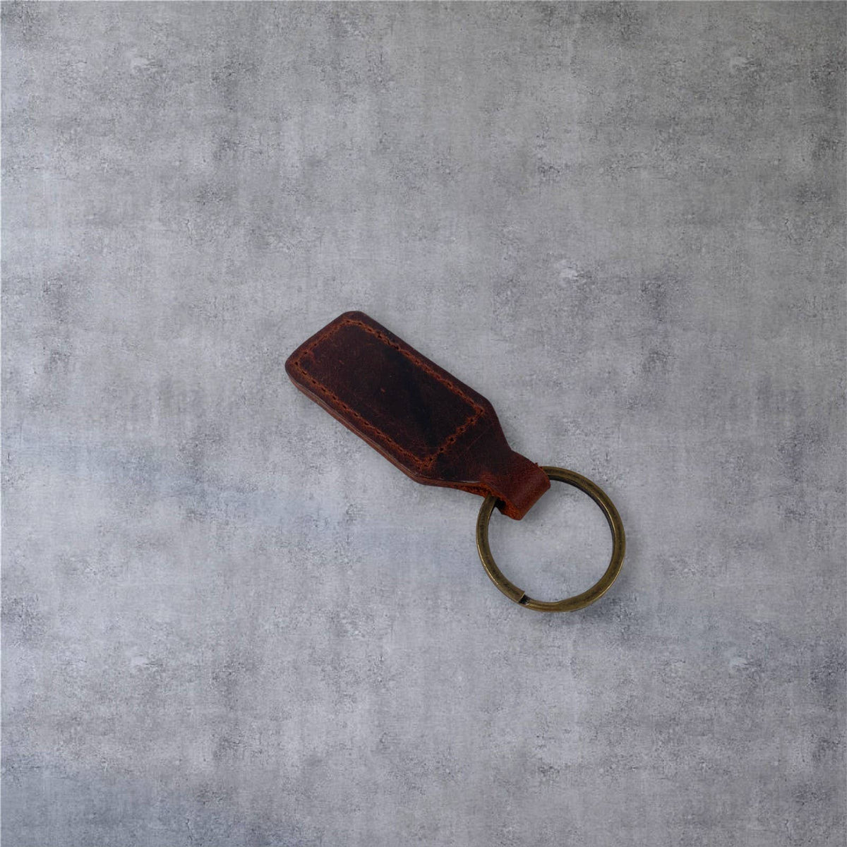 Leather Keychain, Durable Key Holder, Stylish Keychain