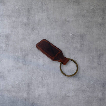 Leather Keychain, Durable Key Holder, Stylish Keychain