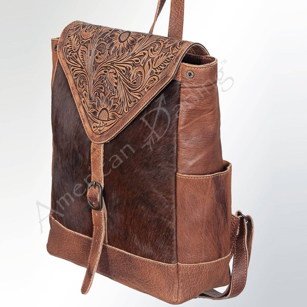 LC-ADBG386TAW Backpack Genuine Western Leather Women Bag
