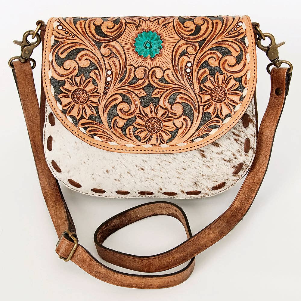 LC-ADBGA211 Messenger Genuine Western Leather Women Bag