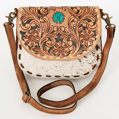 LC-ADBGA211 Messenger Genuine Western Leather Women Bag