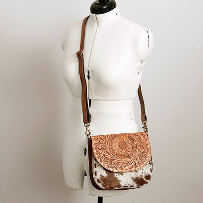 LC-ADBGA211 Messenger Genuine Western Leather Women Bag