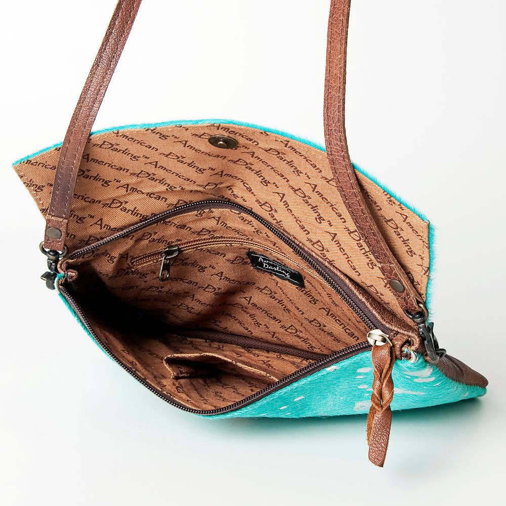 ADBGS178BRW Envelope Genuine Western Leather Women Bag Patsy