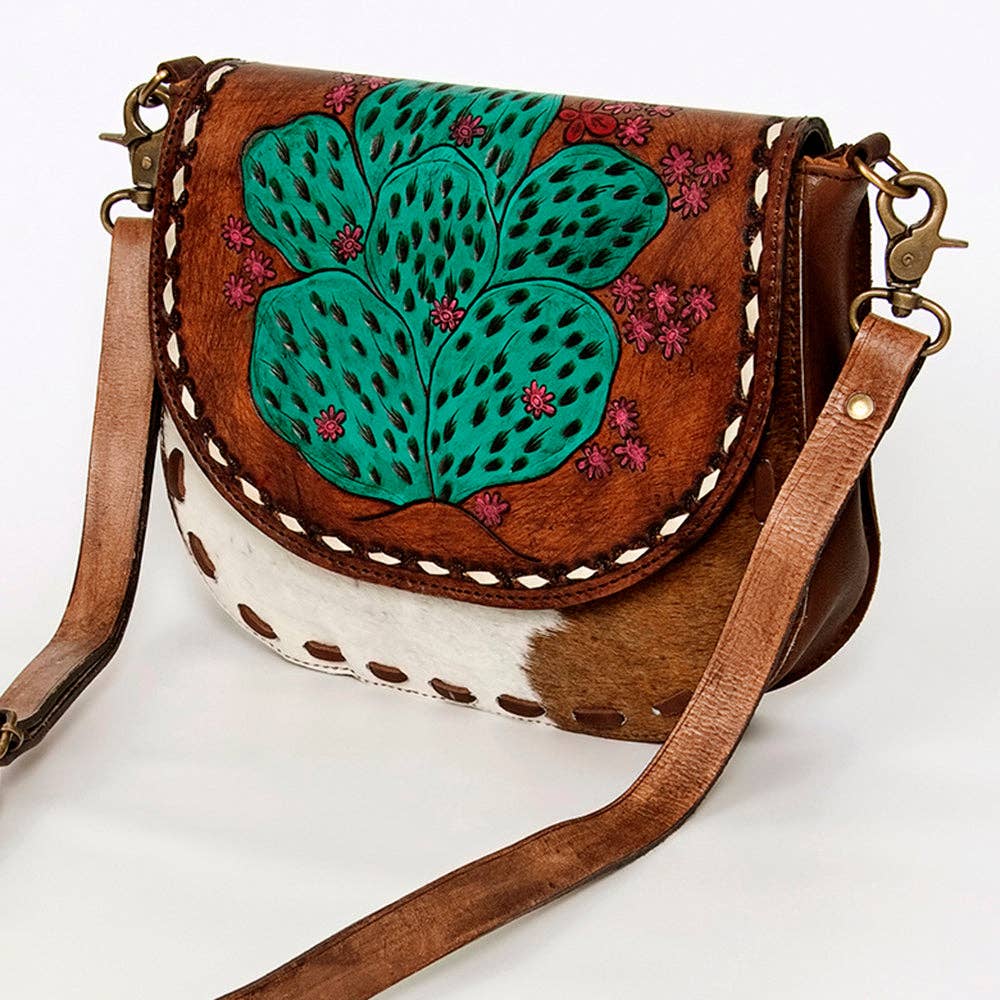 LC-ADBGA211 Messenger Genuine Western Leather Women Bag
