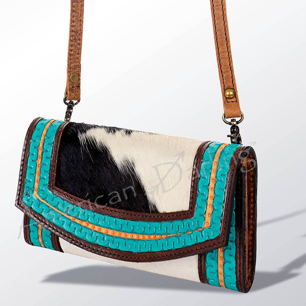 LC-ADBG518 Wallet Genuine Western Leather Women Bag