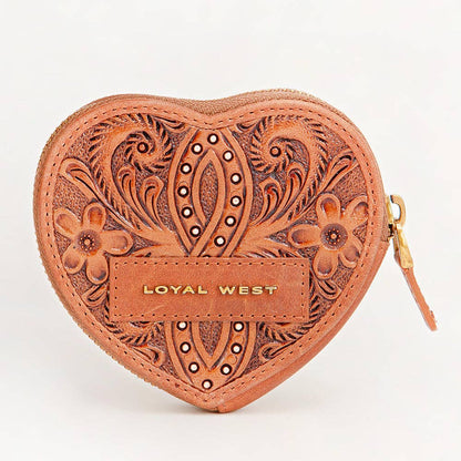 Loyal West Cupid Coin Pouch Black And White