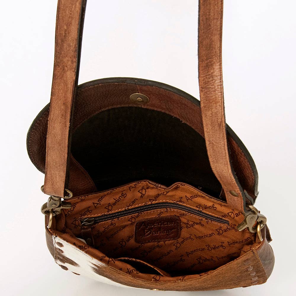 LC-ADBGA211 Messenger Genuine Western Leather Women Bag
