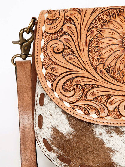 LC-ADBGA211 Messenger Genuine Western Leather Women Bag