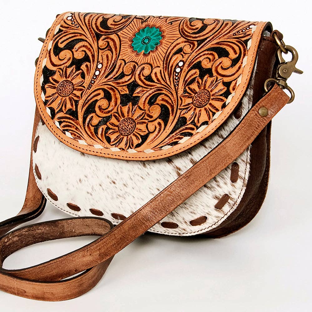 LC-ADBGA211 Messenger Genuine Western Leather Women Bag
