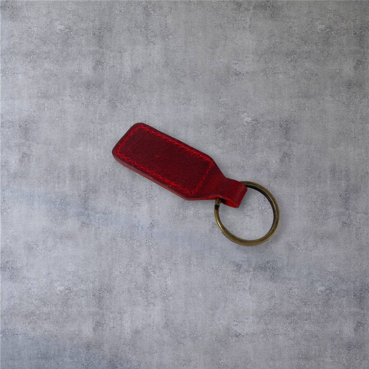 Leather Keychain, Durable Key Holder, Stylish Keychain
