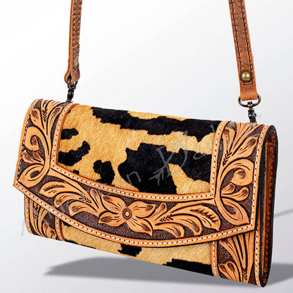 LC-ADBG518 Wallet Genuine Western Leather Women Bag