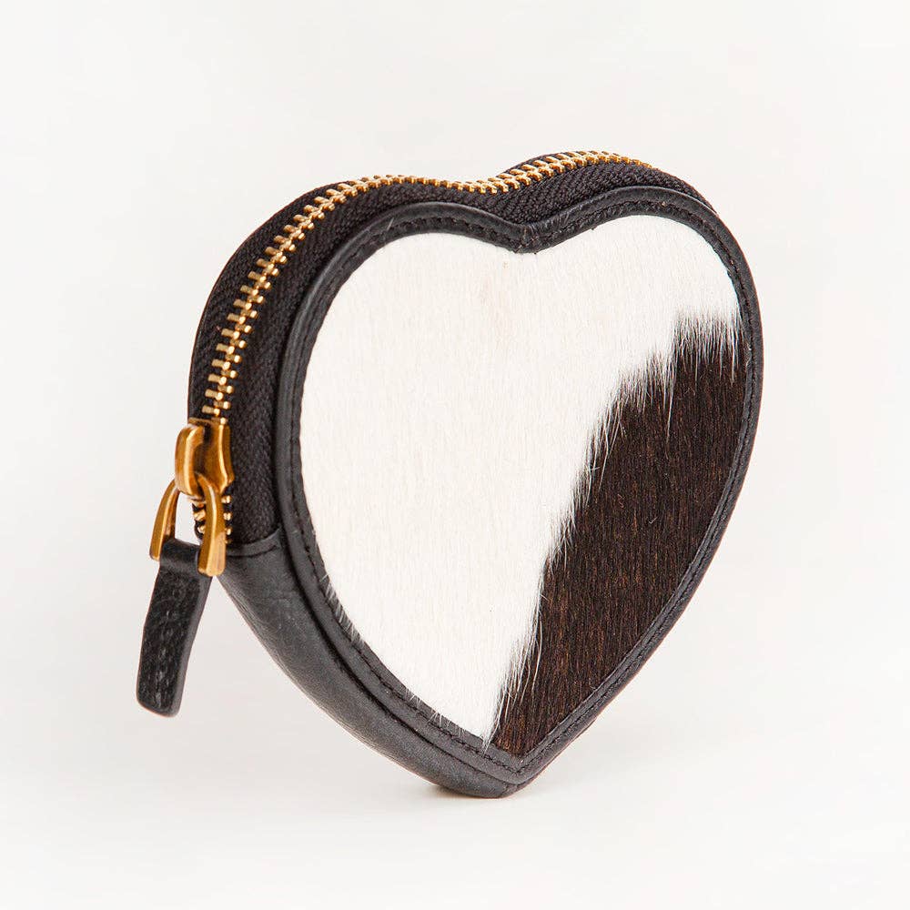 Loyal West Cupid Coin Pouch Black And White