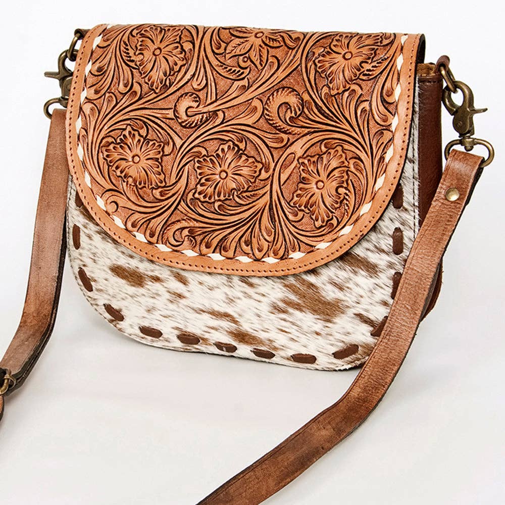 LC-ADBGA211 Messenger Genuine Western Leather Women Bag