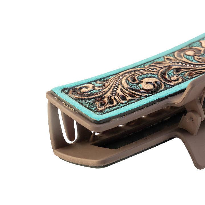 High Vista Hair Comb Clip In Turquoise