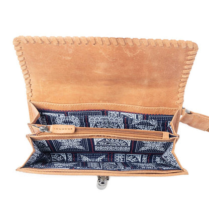 Sunset Mirage Hairon Leather Bag & Wallet Duo